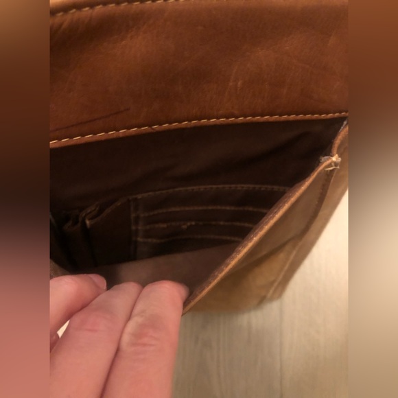 Wilson’s Leather brown Laptop Messenger Bag and Briefcase Unisex - Picture 7 of 16